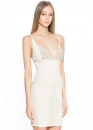 SLIPDRESS LE JOURNAL INTIME "EMPRESS FIKE" (IVORY) Le Journal EF-DR-EF